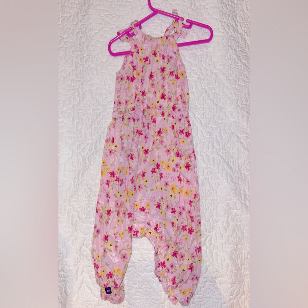 9-12 Tea Collection snap crotch outfit.
